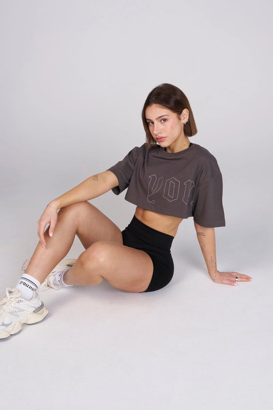W436 - URBAN CROP TEE