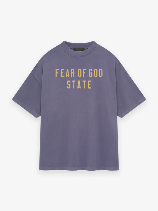 ESSENTIALS Heavy Crewneck Tee - Lavanda