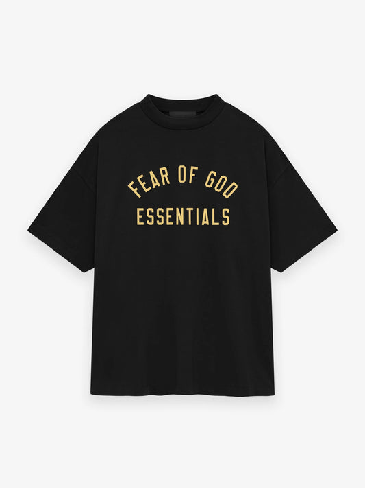 Jersey Crewneck Tee Black
