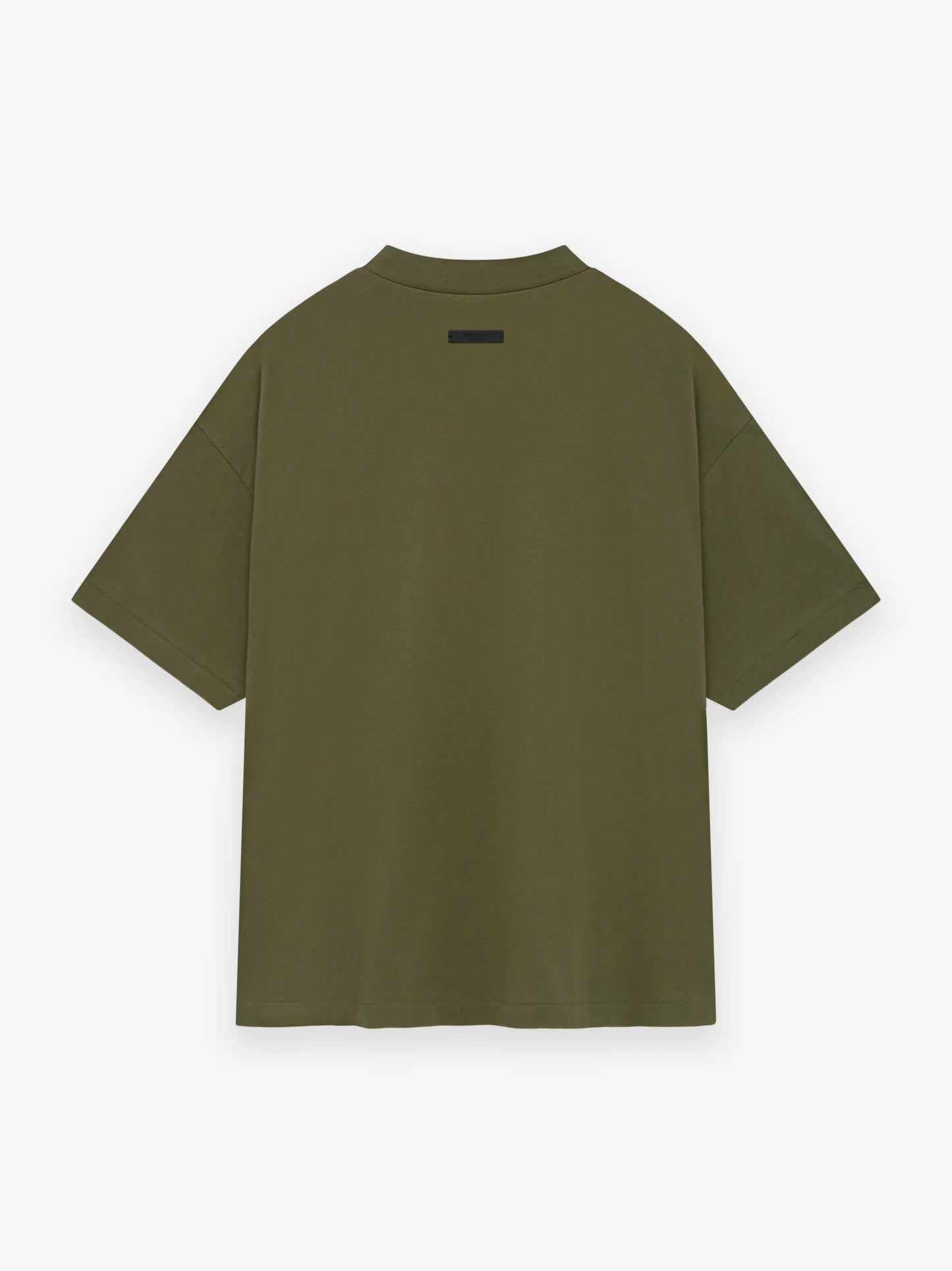 ESSENTIALS Jersey Crewneck Tee - Militar