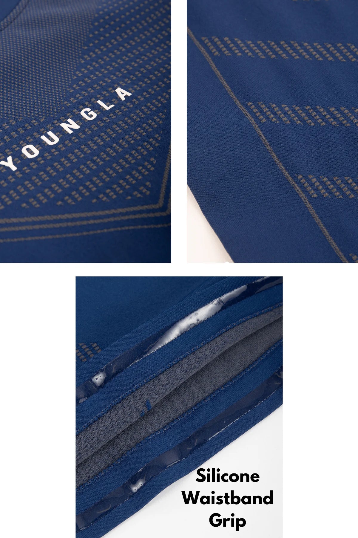 465 SUPERHERO COMPRESSION TEES - DARK BLUE