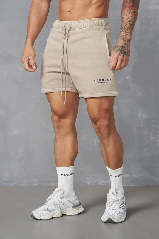 153 - IMMORTAL CLUB SHORTS - BEIGE