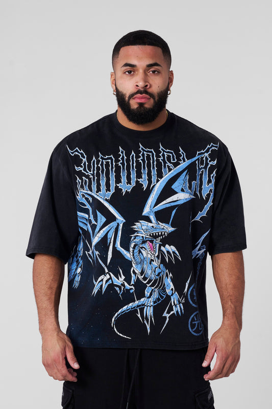 4123 - YU-GI-OH! TEES - BLUE EYES