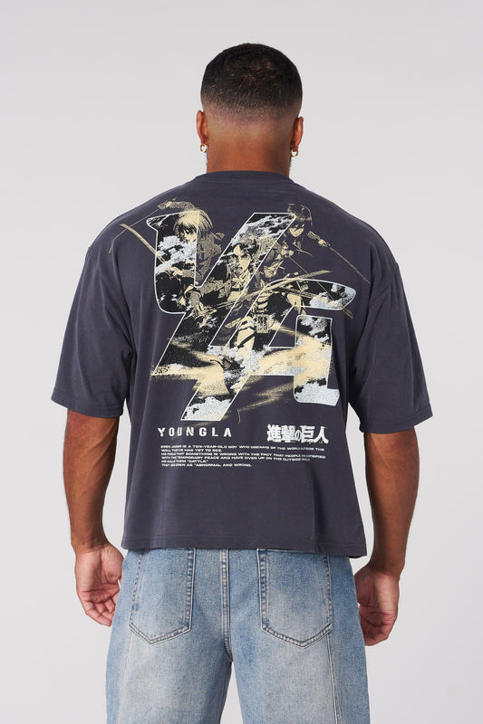 4186 - AOT© X YLA CROPPED TEES - THE TRIO