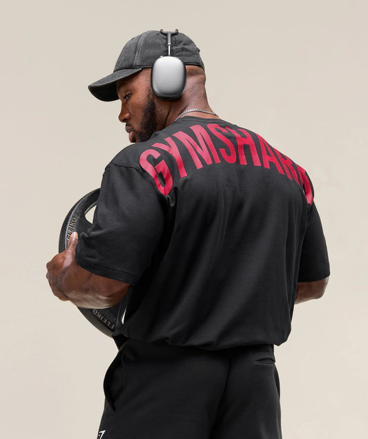 Power T-Shirt - Black/Conditioning Red