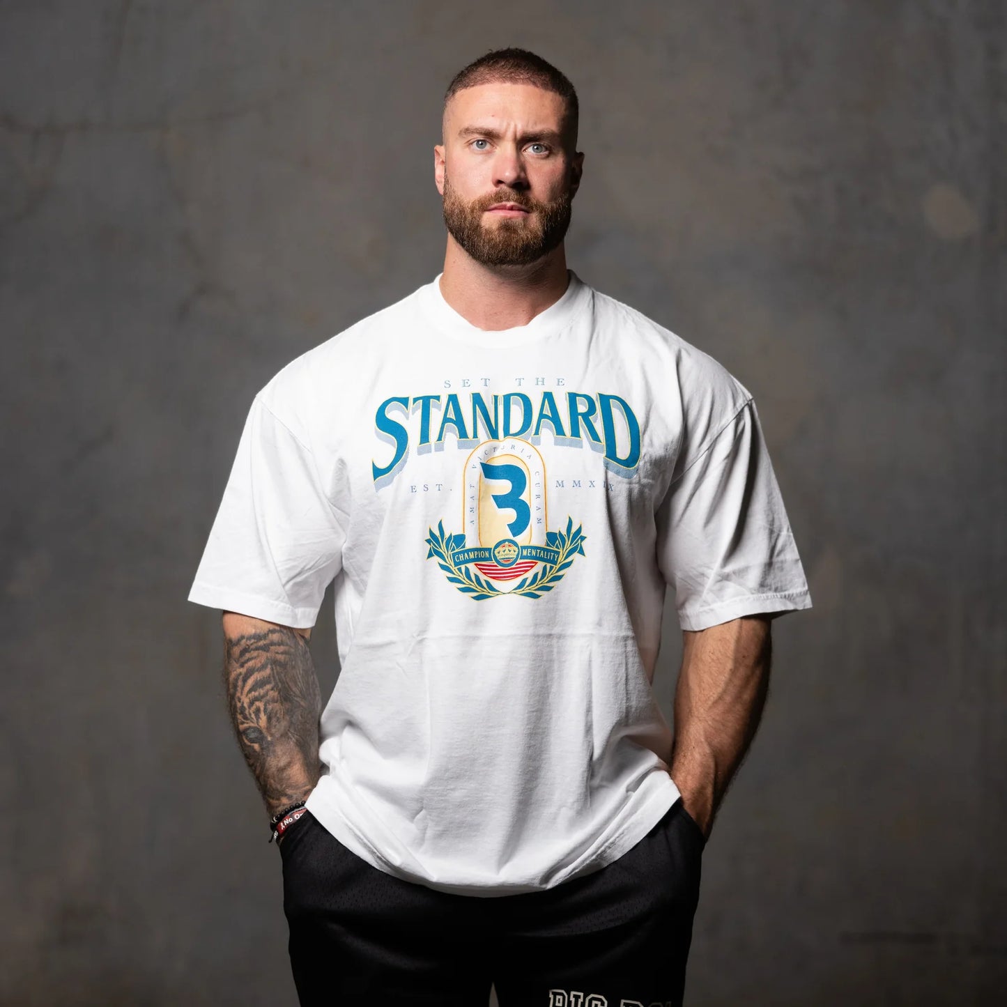 LUXE T-SHIRT - AZUL
