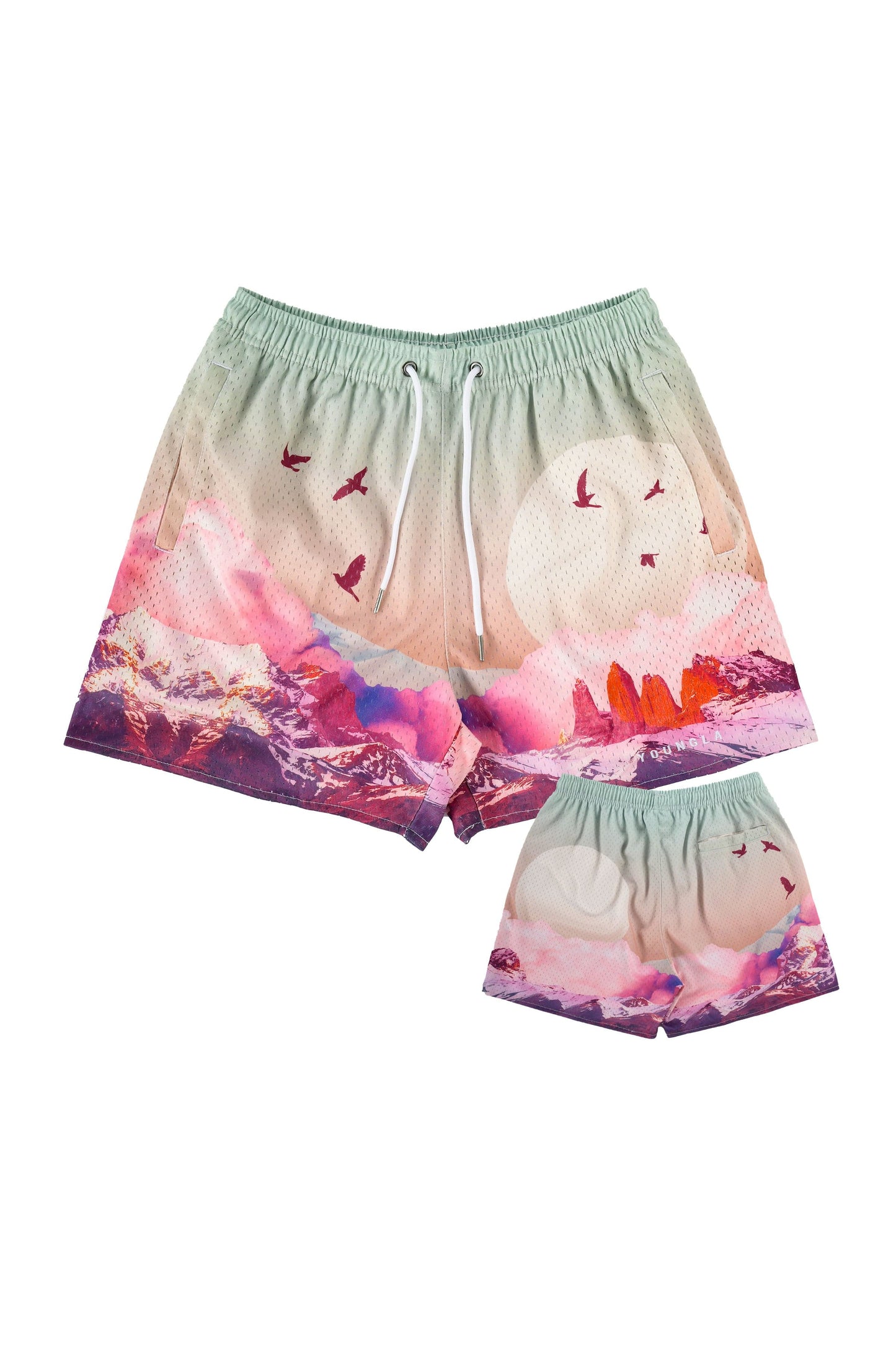 141 THE BLOCK PARTY SHORTS - SEDONA