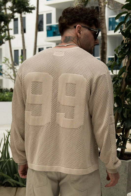 8016 - 99 KNIT LONG SLEEVES - TAN