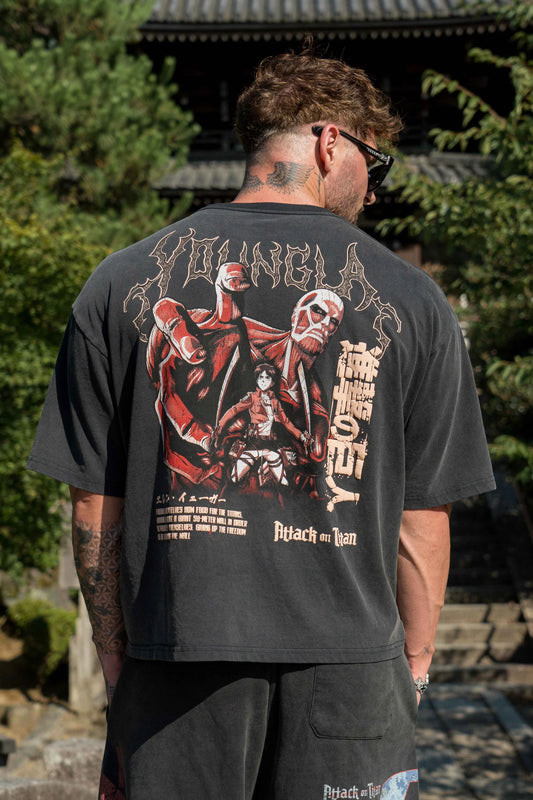 4186 - AOT© X YLA CROPPED TEES - DEFENSE OF TROST