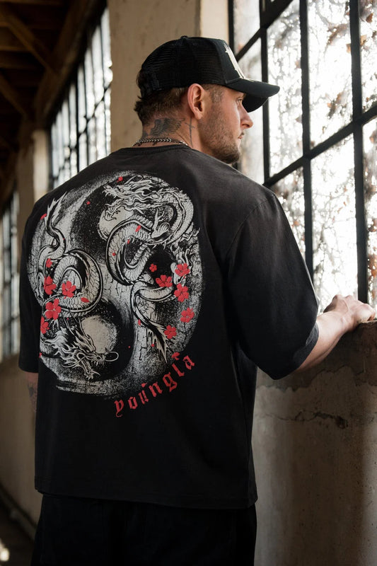 4208 - YIN-YANG TEES - DRAGON YIN YANG
