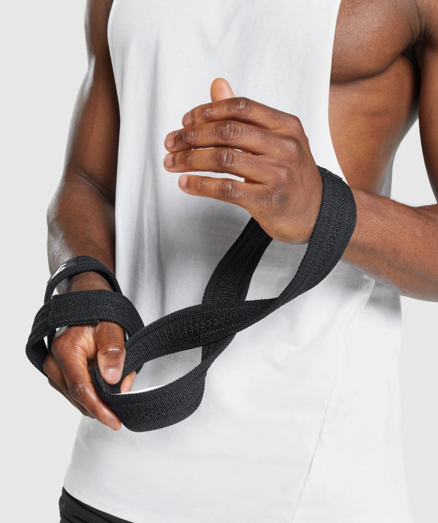 GYMSHARK FIGURE 8 LIFTING STRAPS