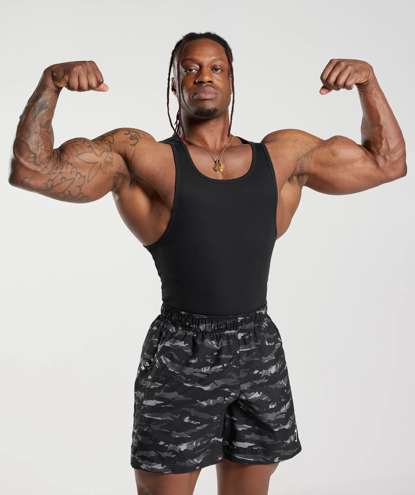 RIBBED TANK PACK 3 - GRIS NEGRO Y BLANCO