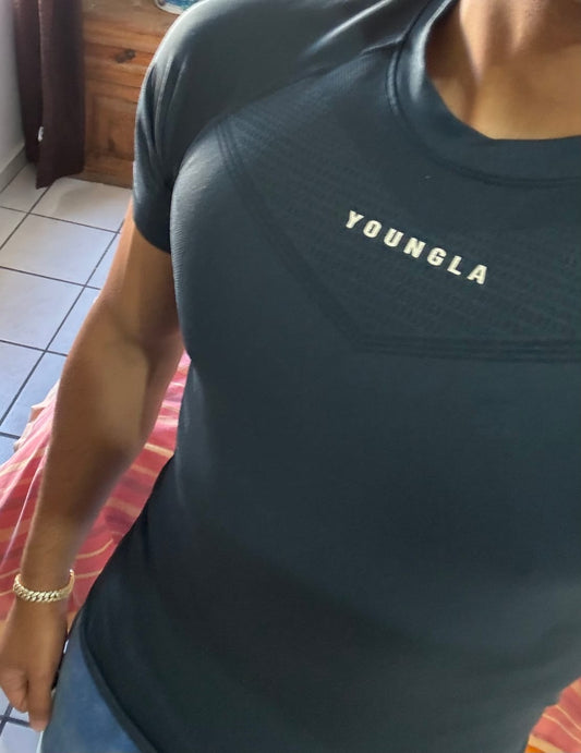 475 SUPERVILLAIN COMPRESSION TEES - TEAL