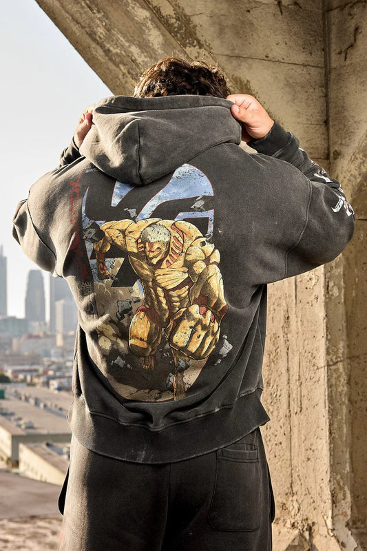 5129 - AOT© X YLA PULLOVER HOODIES - TITANS AT WAR