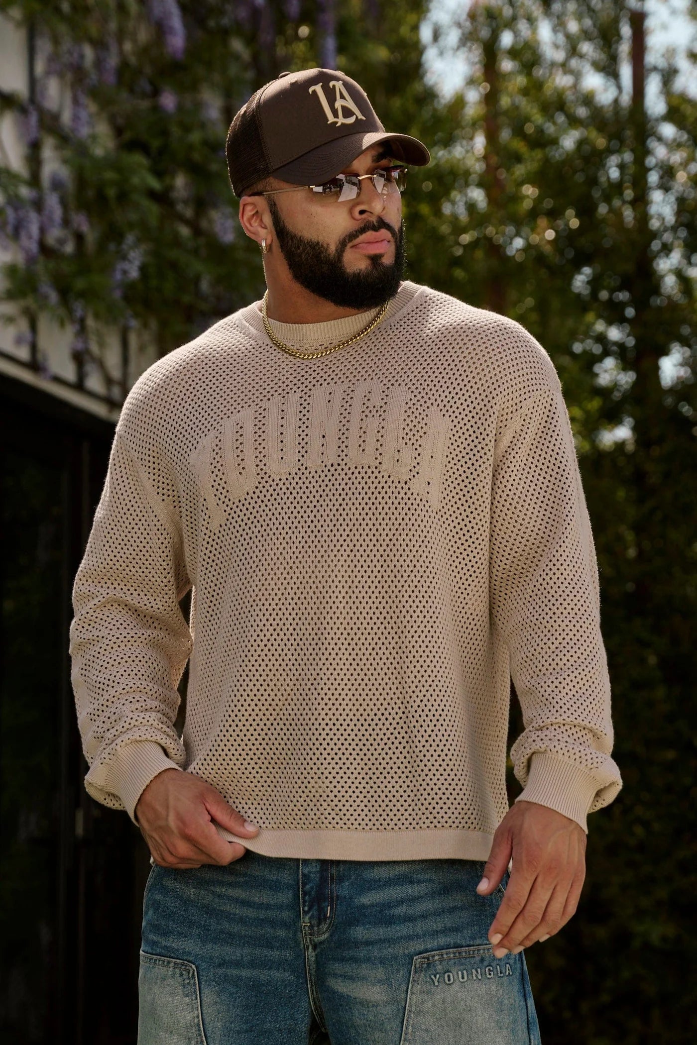 8016 - 99 KNIT LONG SLEEVES - TAN
