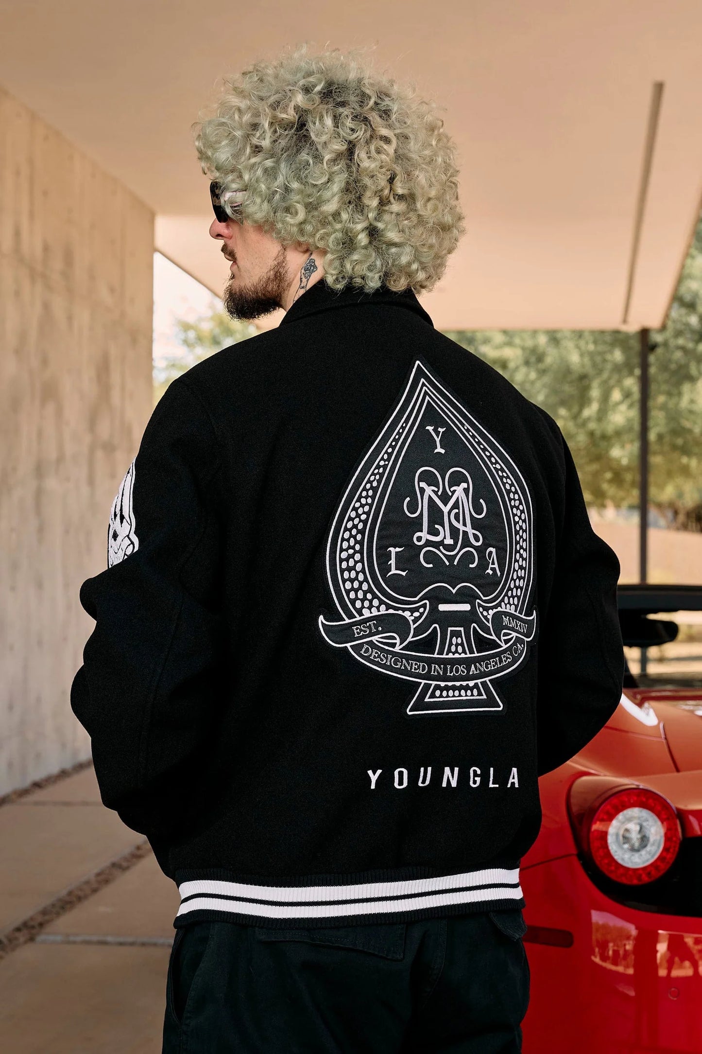 569 - ACE OF SPADE LETTERMAN