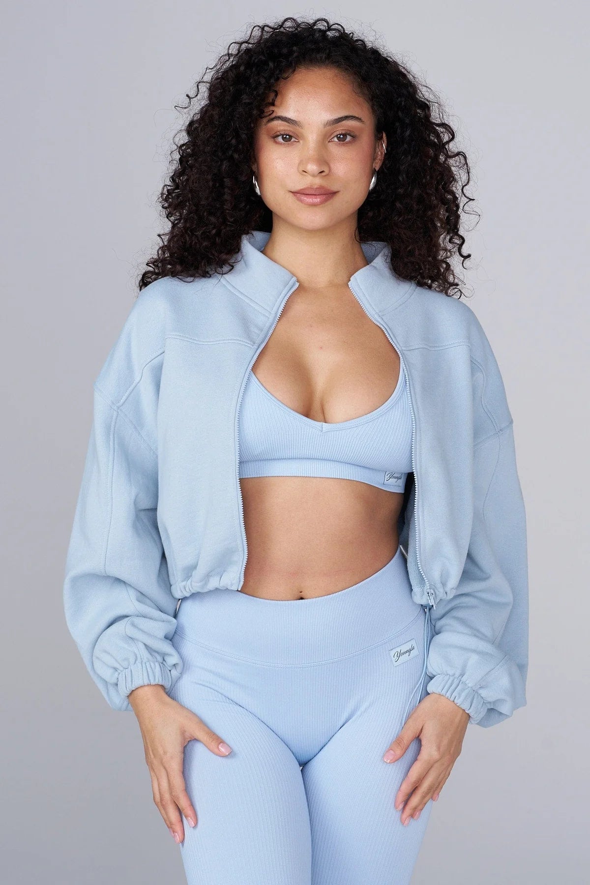 W544 BREEZE ZIP-UP - AZUL