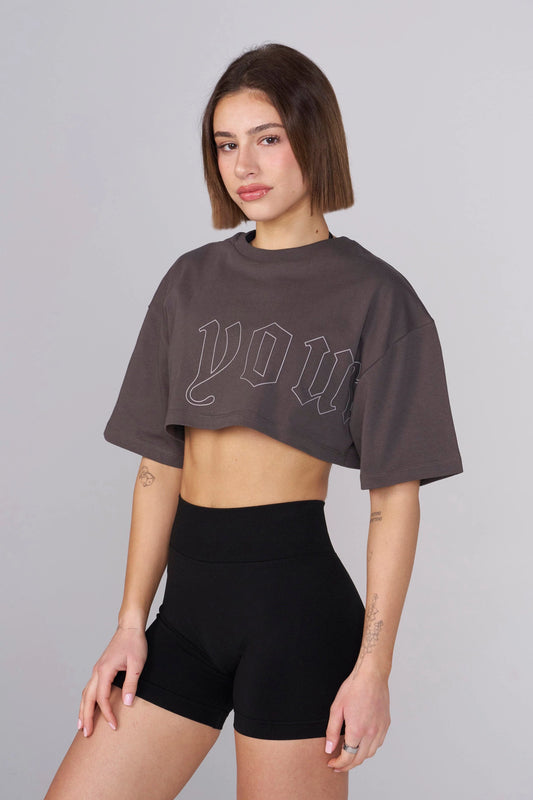 W436 - URBAN CROP TEE
