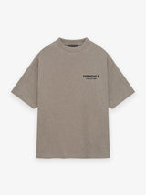 ESSENTIALS Jersey Crewneck T-Shirt - Heather Grey