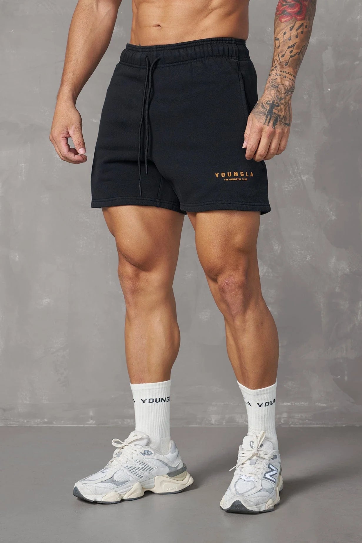 153 - IMMORTAL CLUB SHORTS - NEGRO
