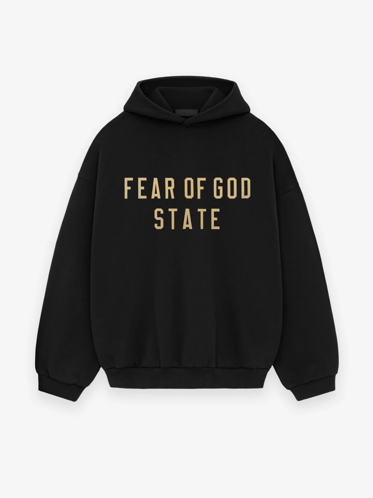 FLEECE HOODIE - BLACK