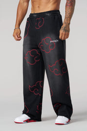 YoungLA Naruto Artwork Sweats - Itachi
