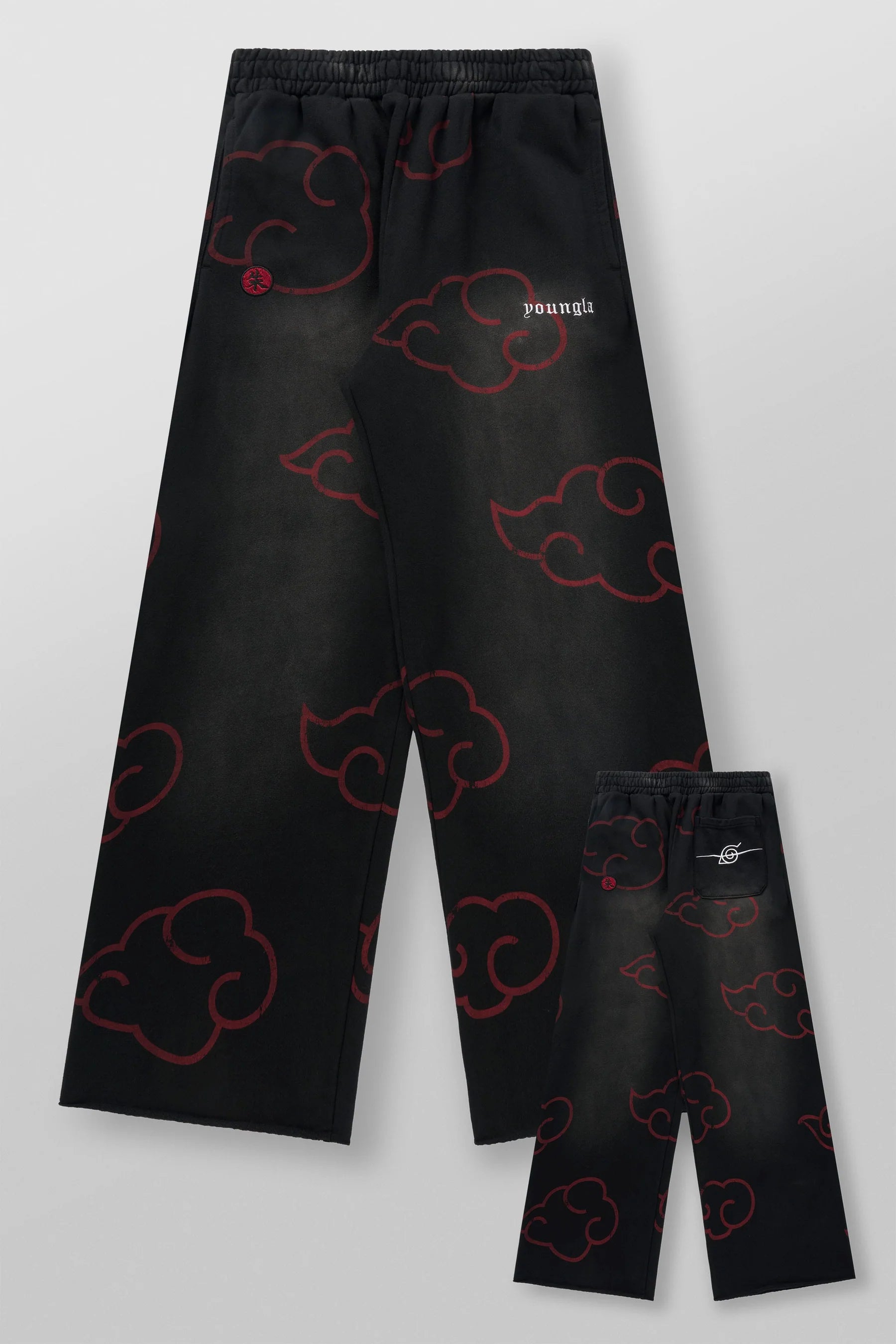 YoungLA Naruto Artwork Sweats - Itachi
