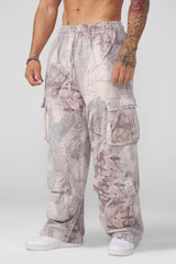 YLA CAMO CARGO SWEATS