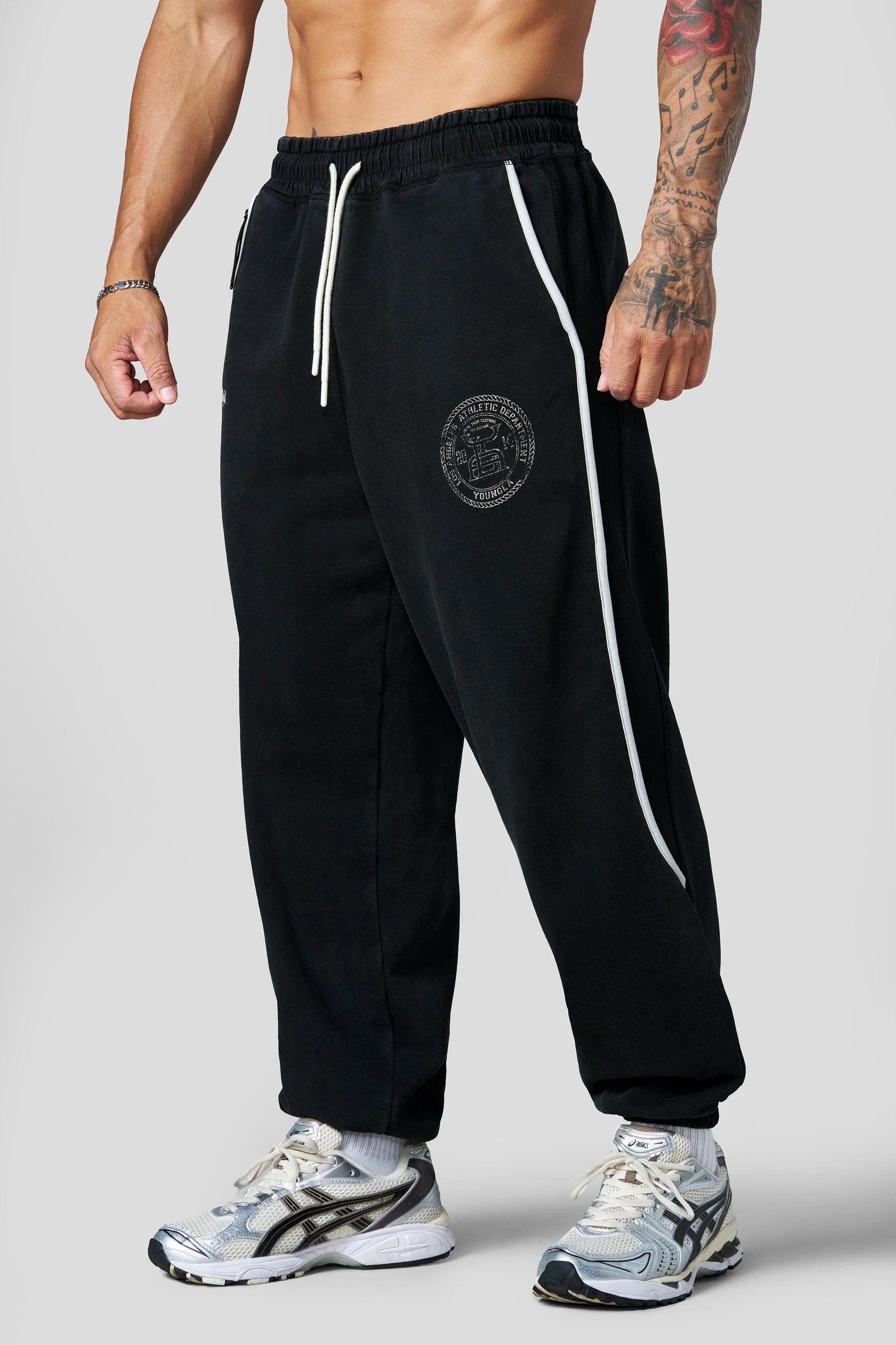 Youngla — Golden Era Piping Joggers