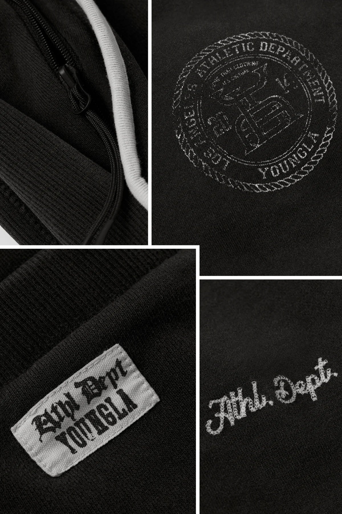 Youngla — Golden Era Piping Joggers