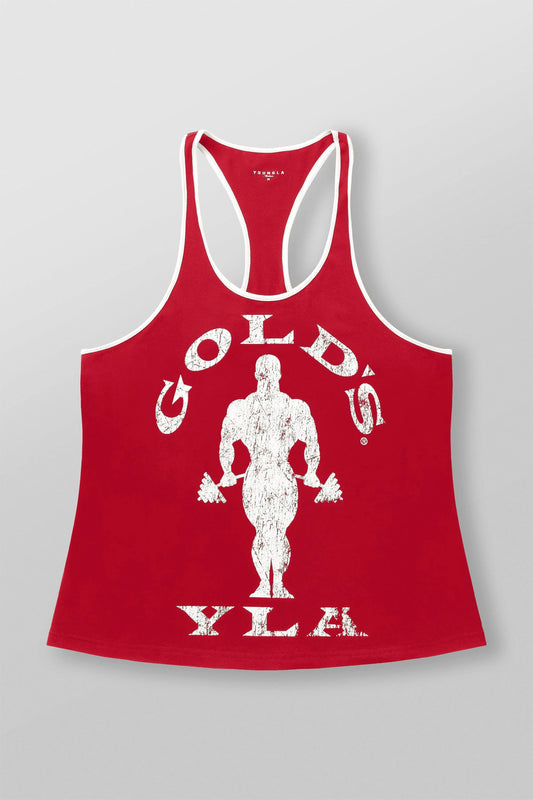 3014 - GOLDS GYM CLASSIC STRINGERS - ROJO