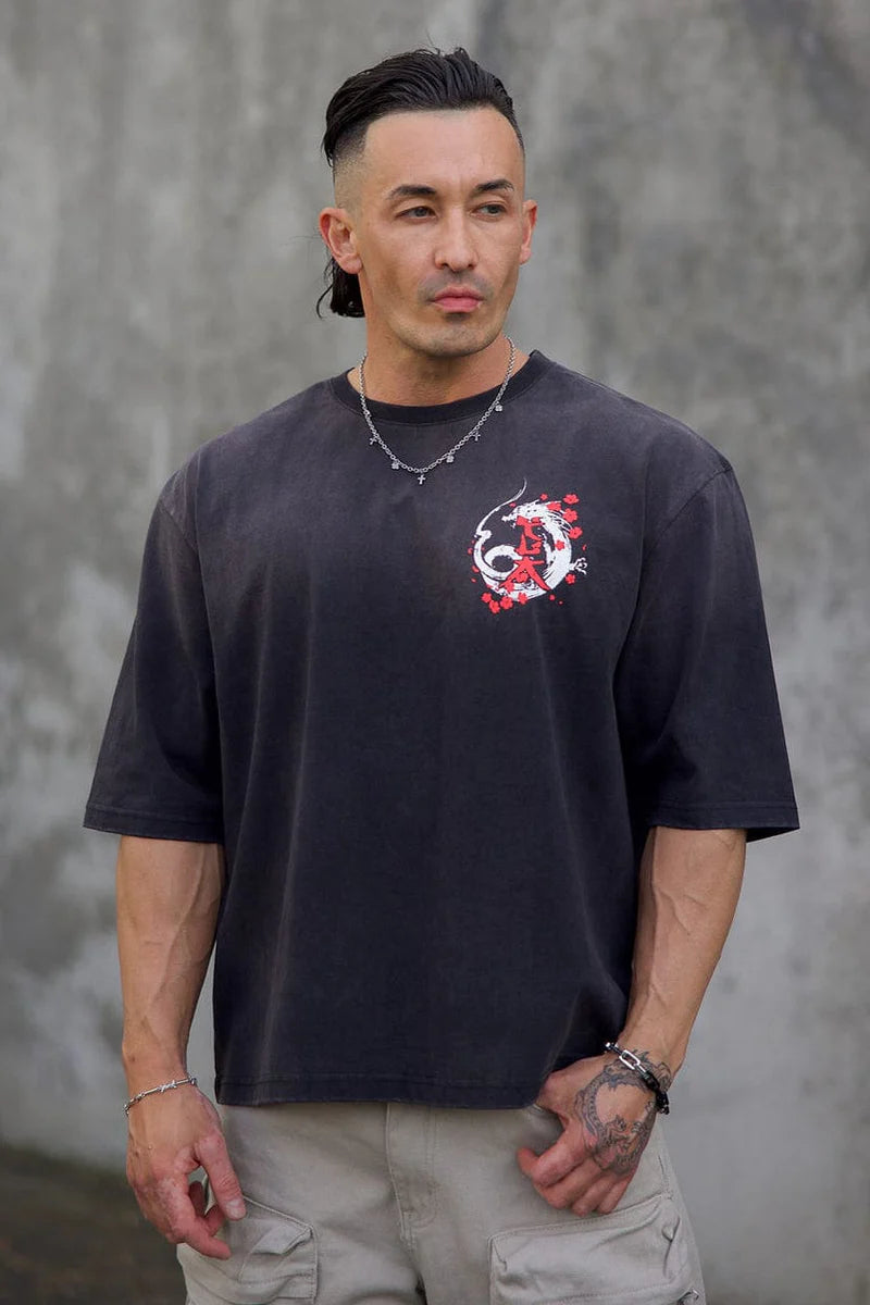 4208 - YIN-YANG TEES - DRAGON YIN YANG