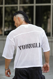 YLA Cotton Mesh Tee