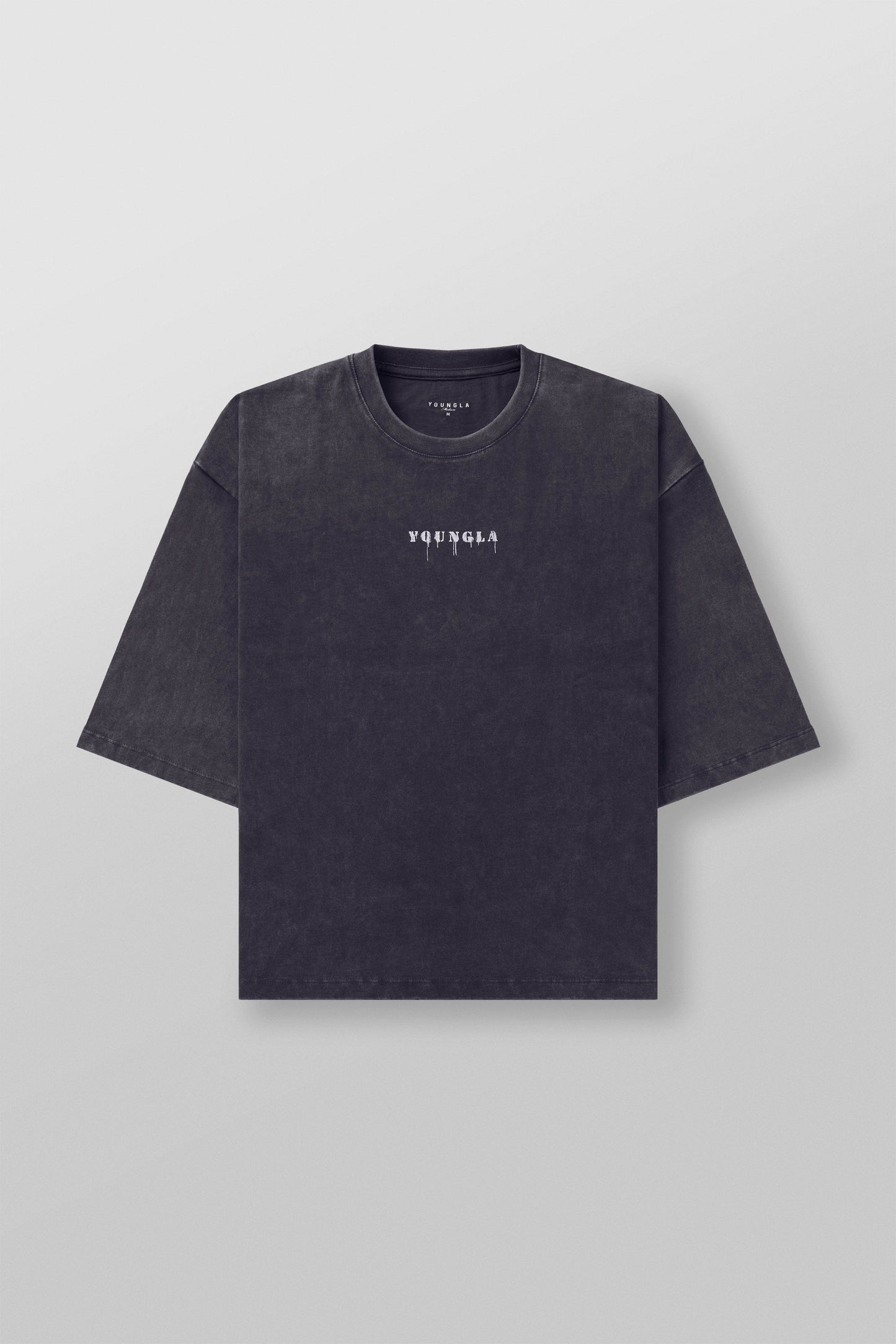 4018 - ESSENTIAL CROPPED TEES - PURPLE WASH