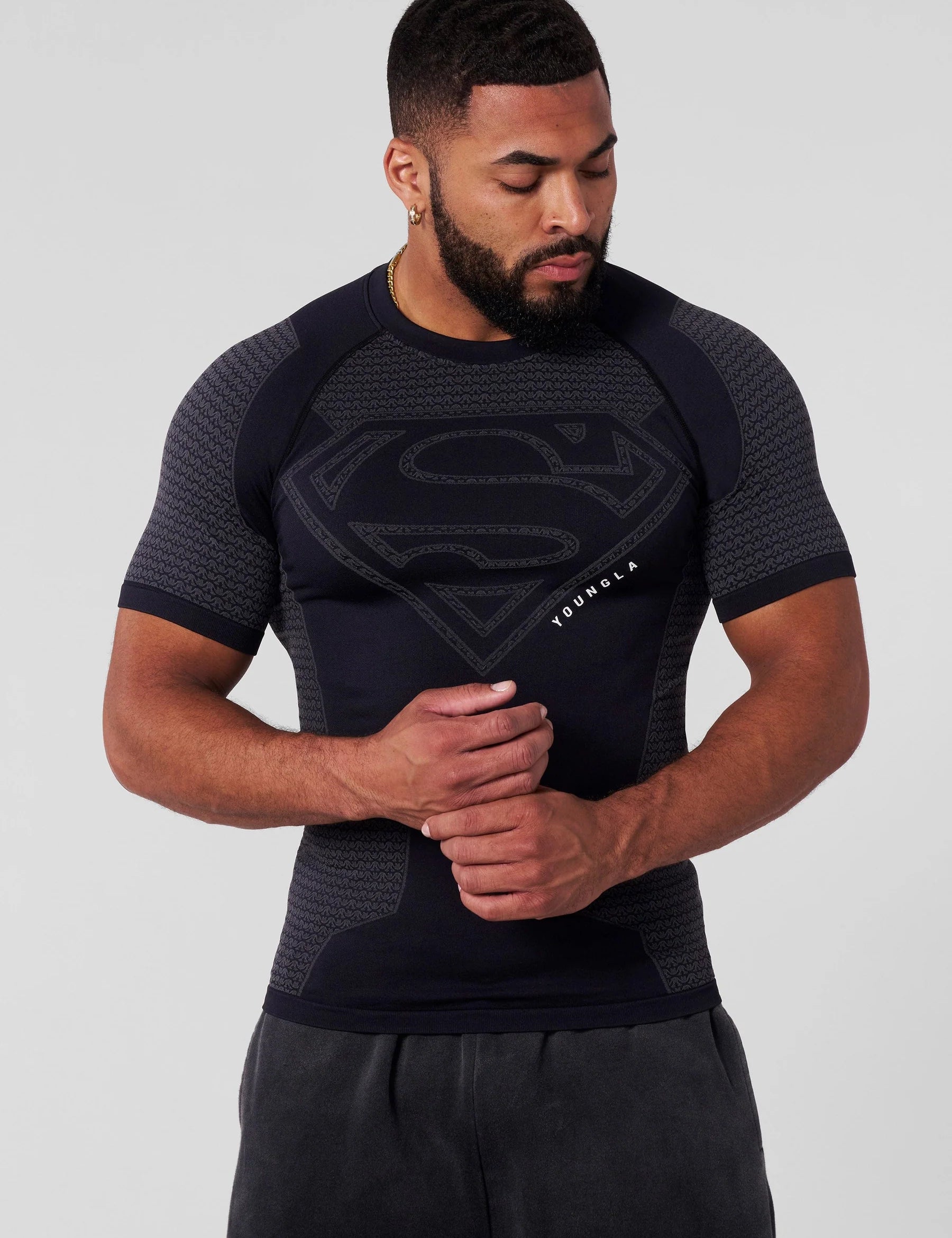 4117 - Superman Compression Tees (RESTOCK)