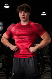 4117 - Superman Compression Tees