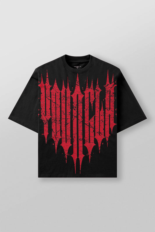 4156 - REVENGE TEES SPRING '25 - BLACK