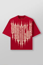 4156 - REVENGE TEES SPRING '25 - RED WASH