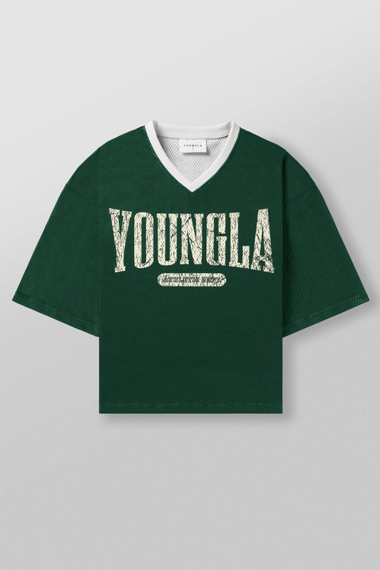 4187 - VARSITY FOOTBALL CROPPED JERSEY