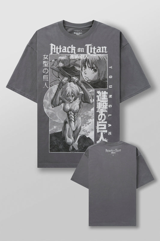 4191 - AOT© X YLA CLASSIC TEES - FEMALE TITAN