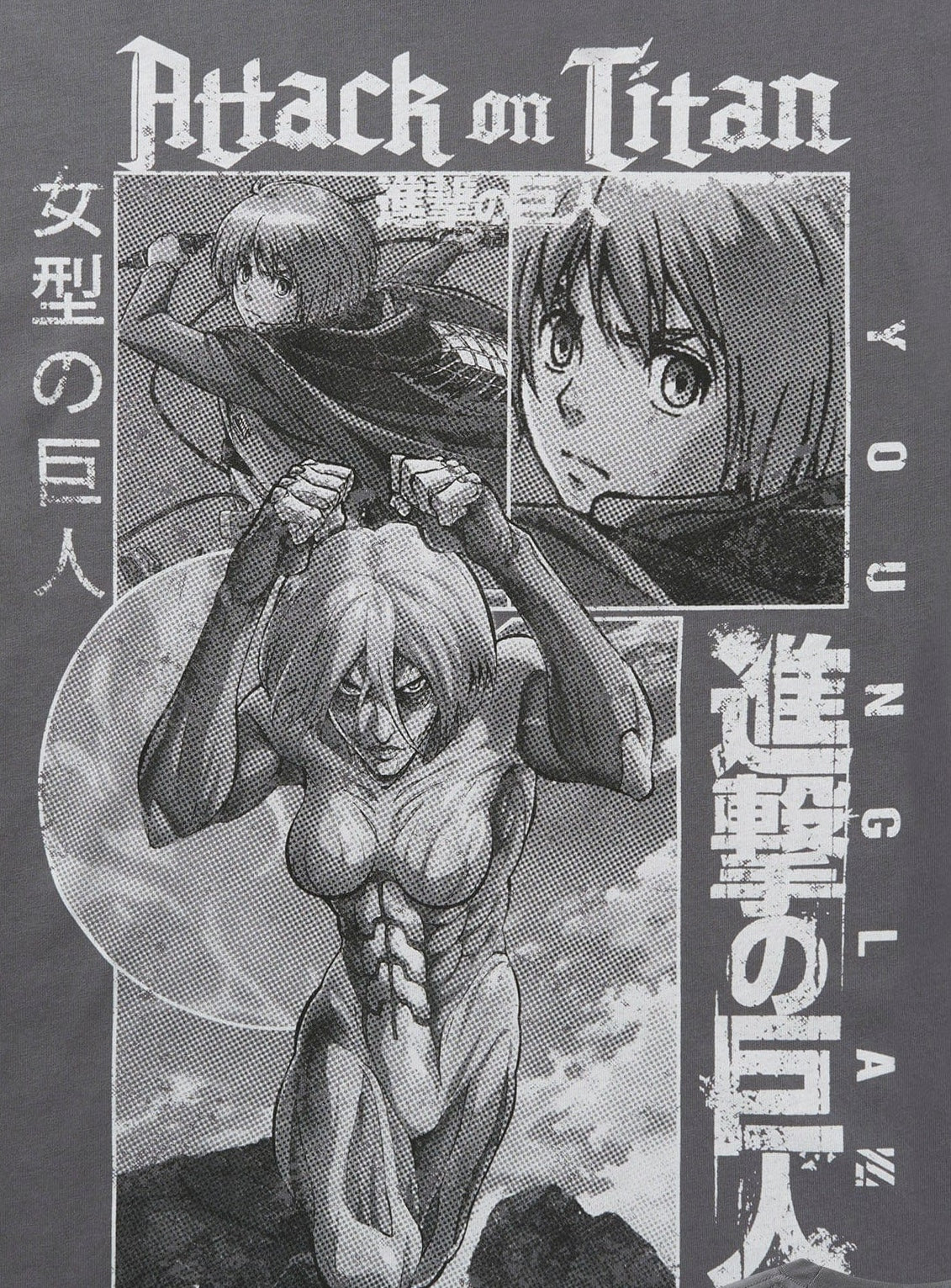 4191 - AOT© X YLA CLASSIC TEES - FEMALE TITAN