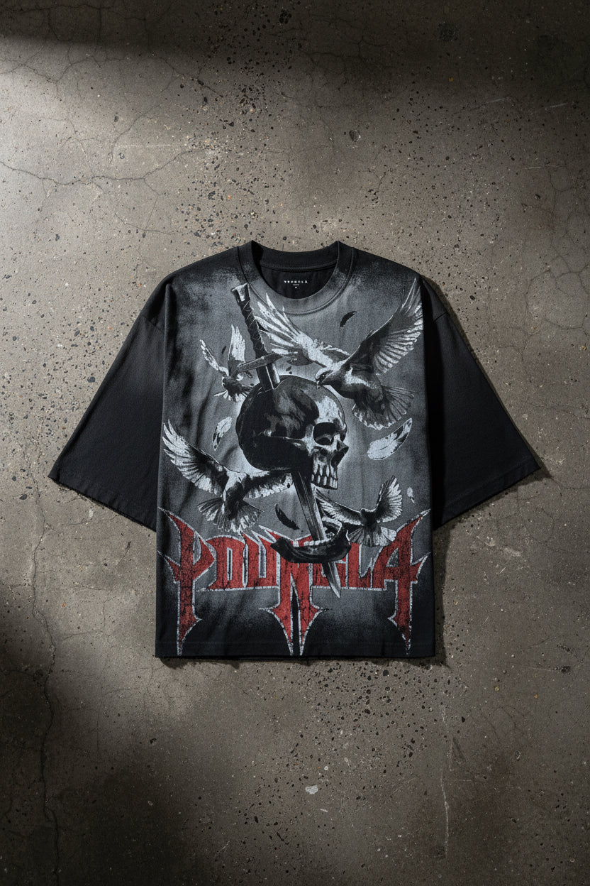 4201 - NOCTURNAL TEES - SKULL CONQUEST