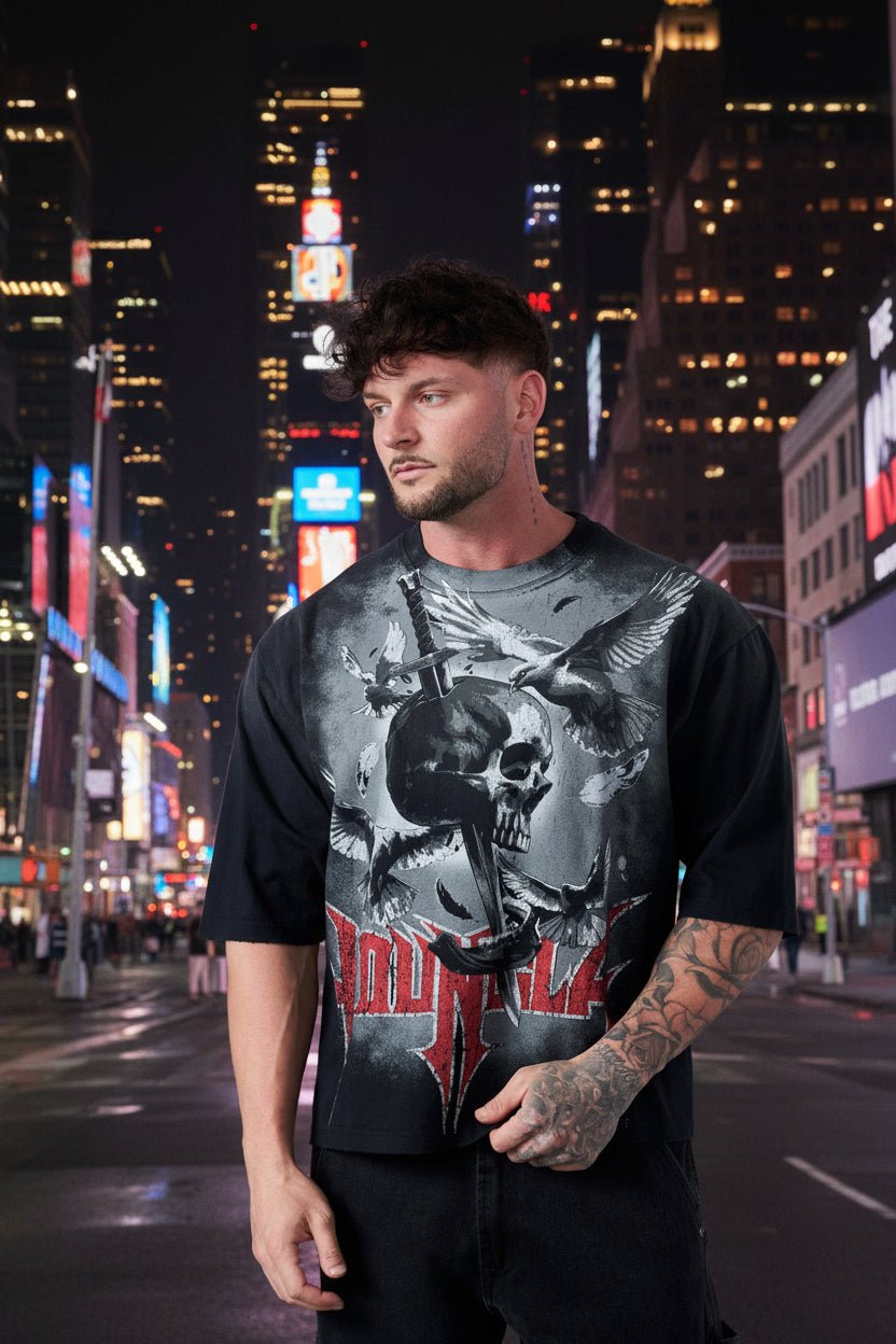 4201 - NOCTURNAL TEES - SKULL CONQUEST