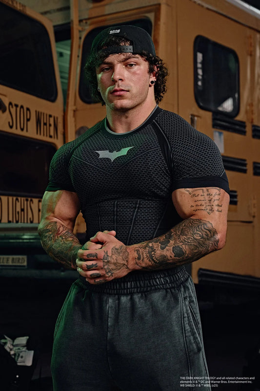4259 - Batman Compression Tees – Black
