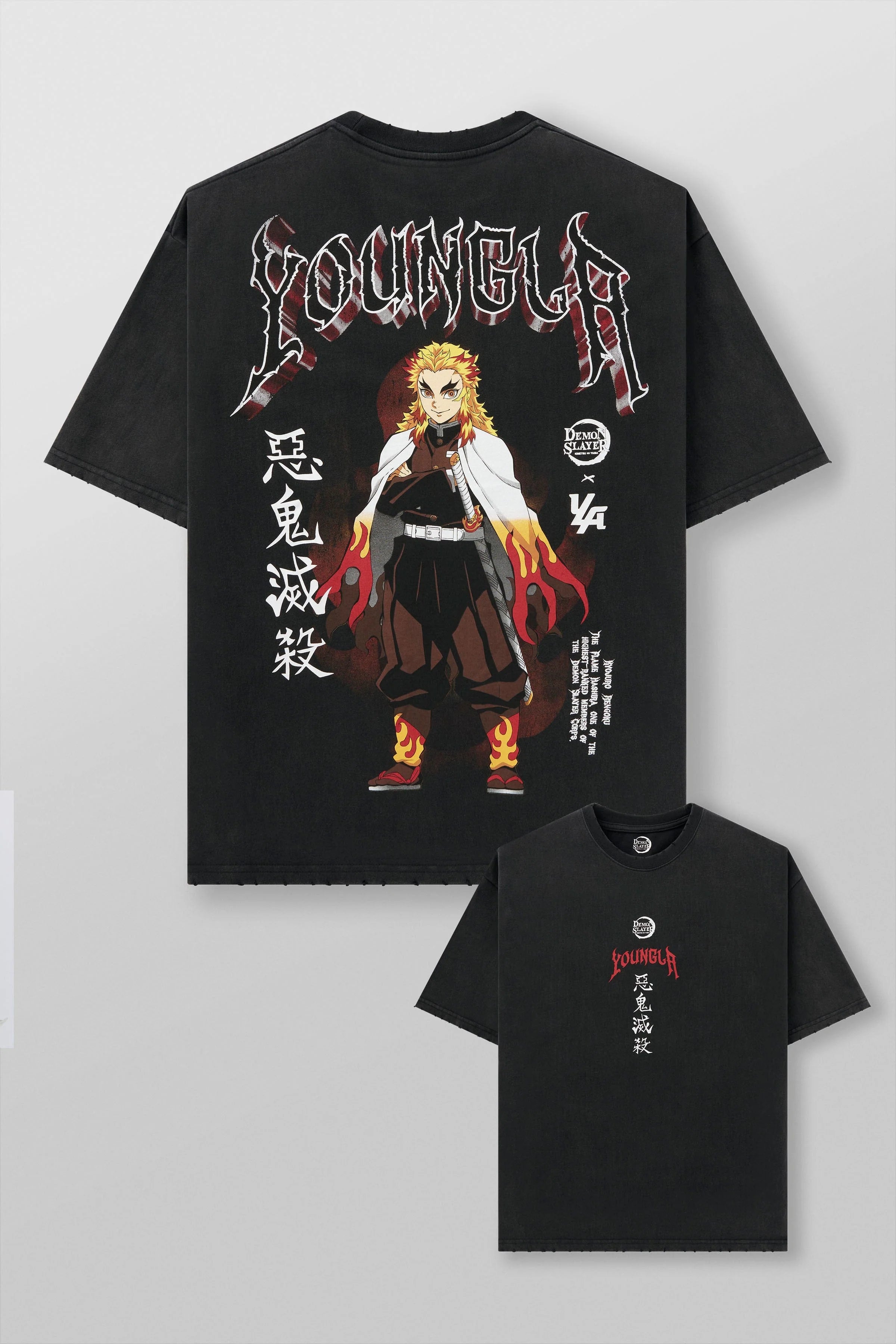 4266 YLA DEMON SLAYER CHARACTER TEES