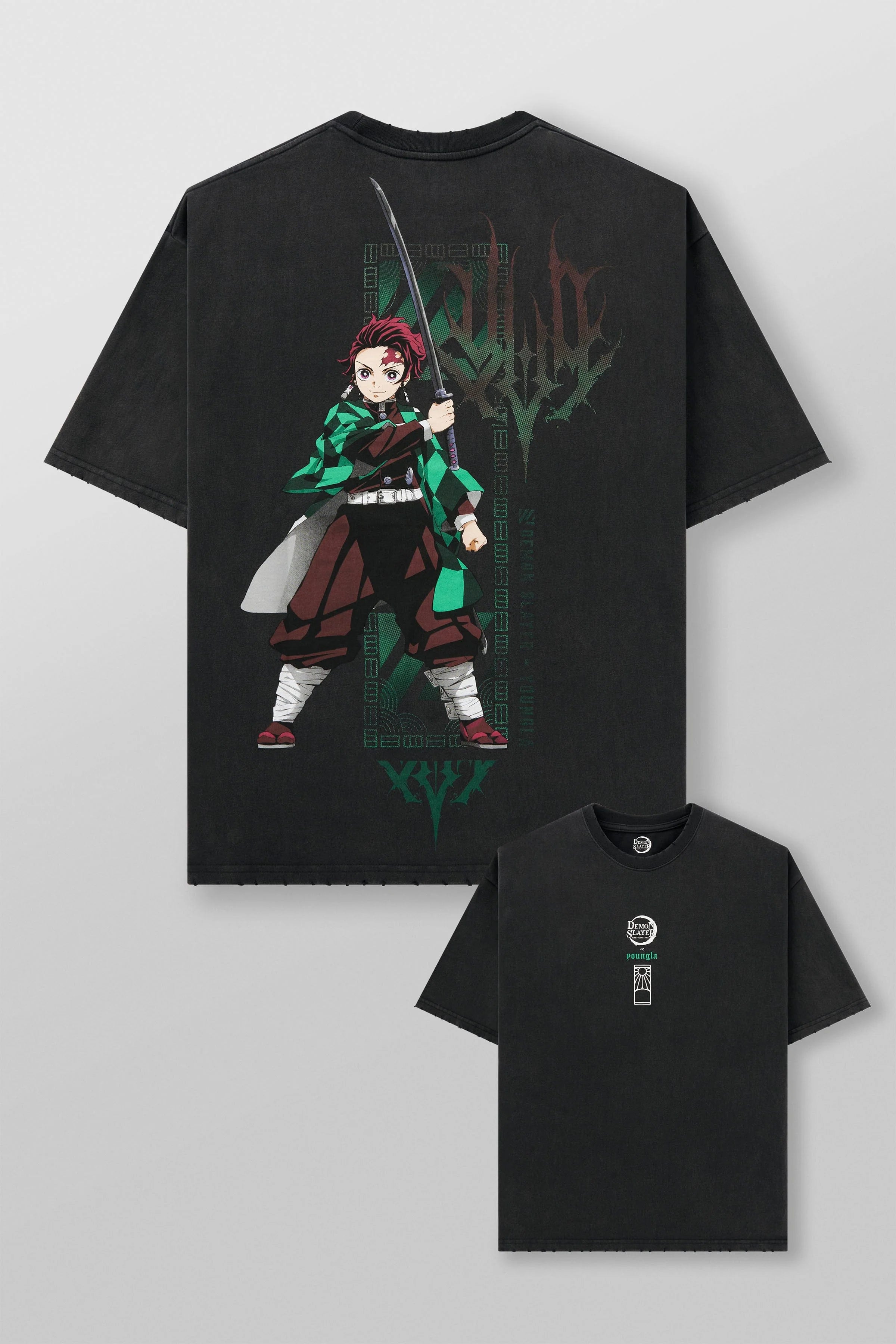 4266 YLA DEMON SLAYER CHARACTER TEES