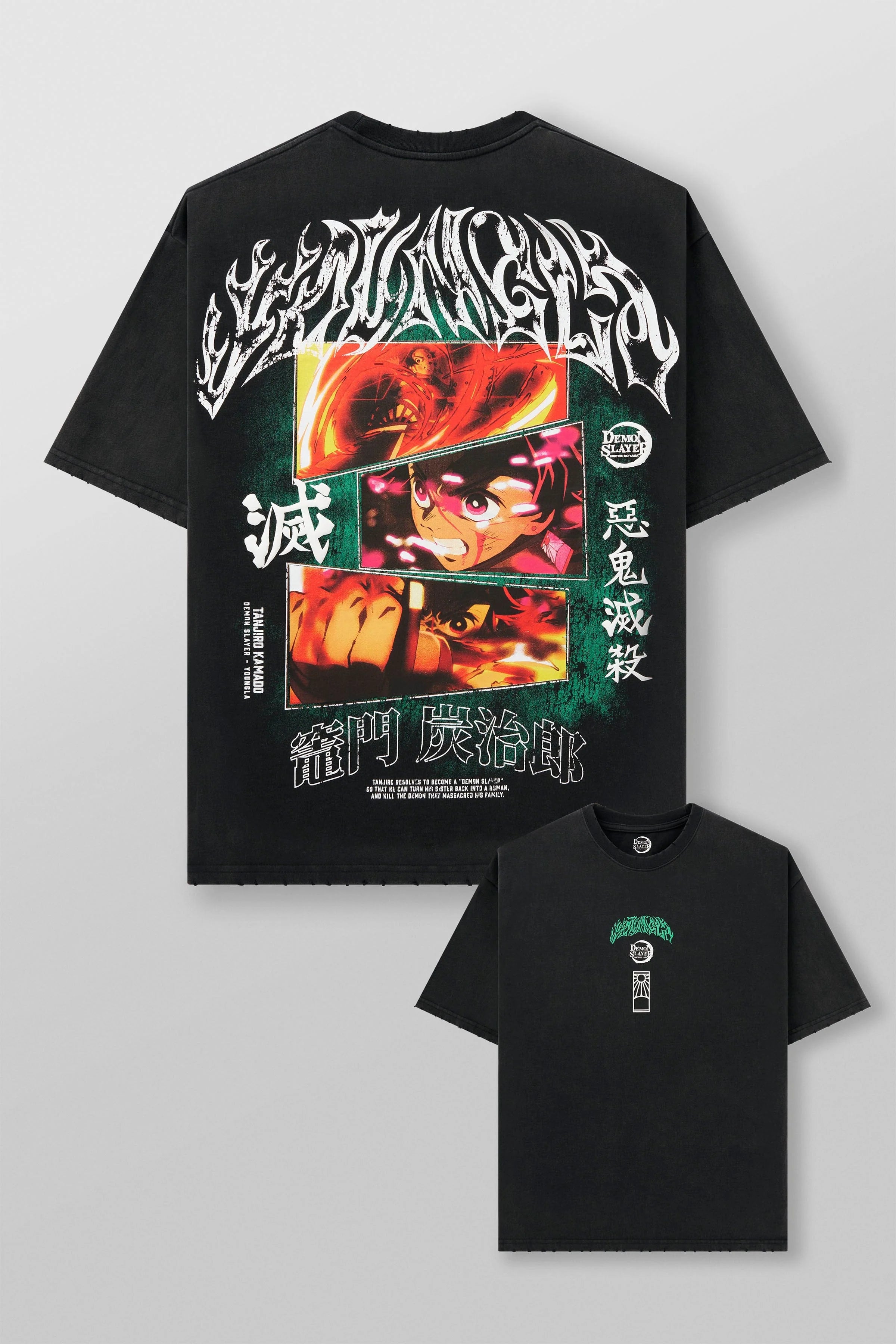 4297 YLA DEMON SLAYER CHARACTER TEES
