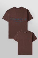 473 - IMMORTAL CLUB TEES - BROWN WASH