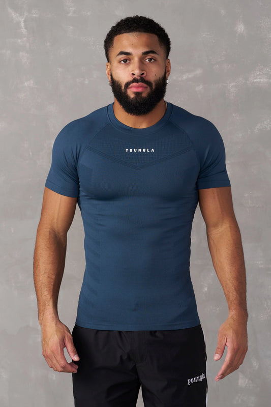 475 SUPERVILLAIN COMPRESSION TEES - TEAL