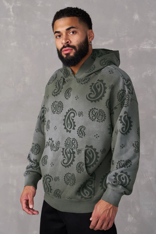 5101 - HERITAGE HOODIES - VERDE MUSGO